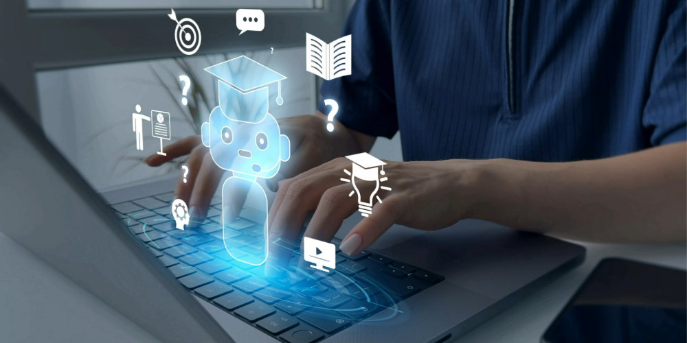 Uso de inteligencia artificial como herramienta de apoyo para el aprendizaje y el estudio digital.